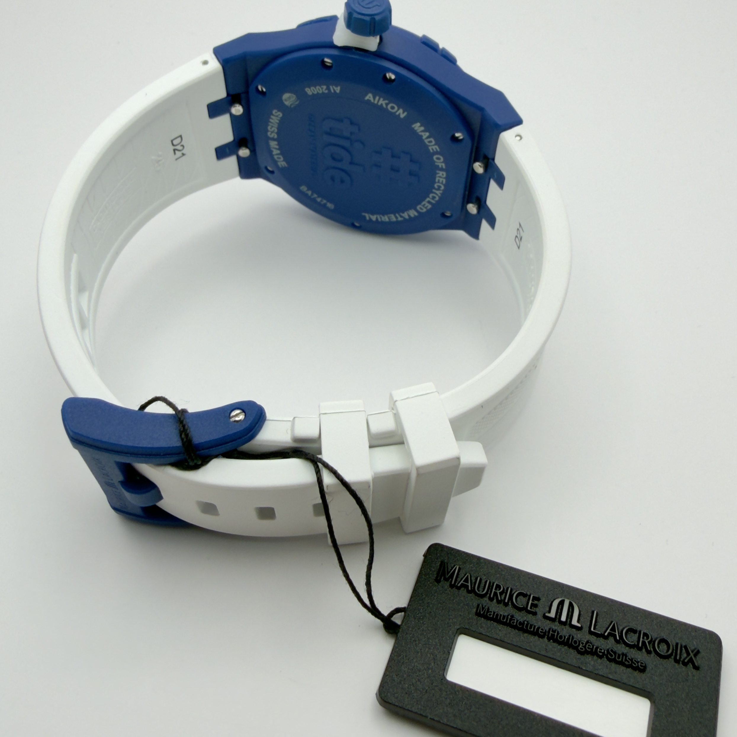 Maurice Lacroix Aikon #Tide Blue/White – Swiss Made - imagine 10