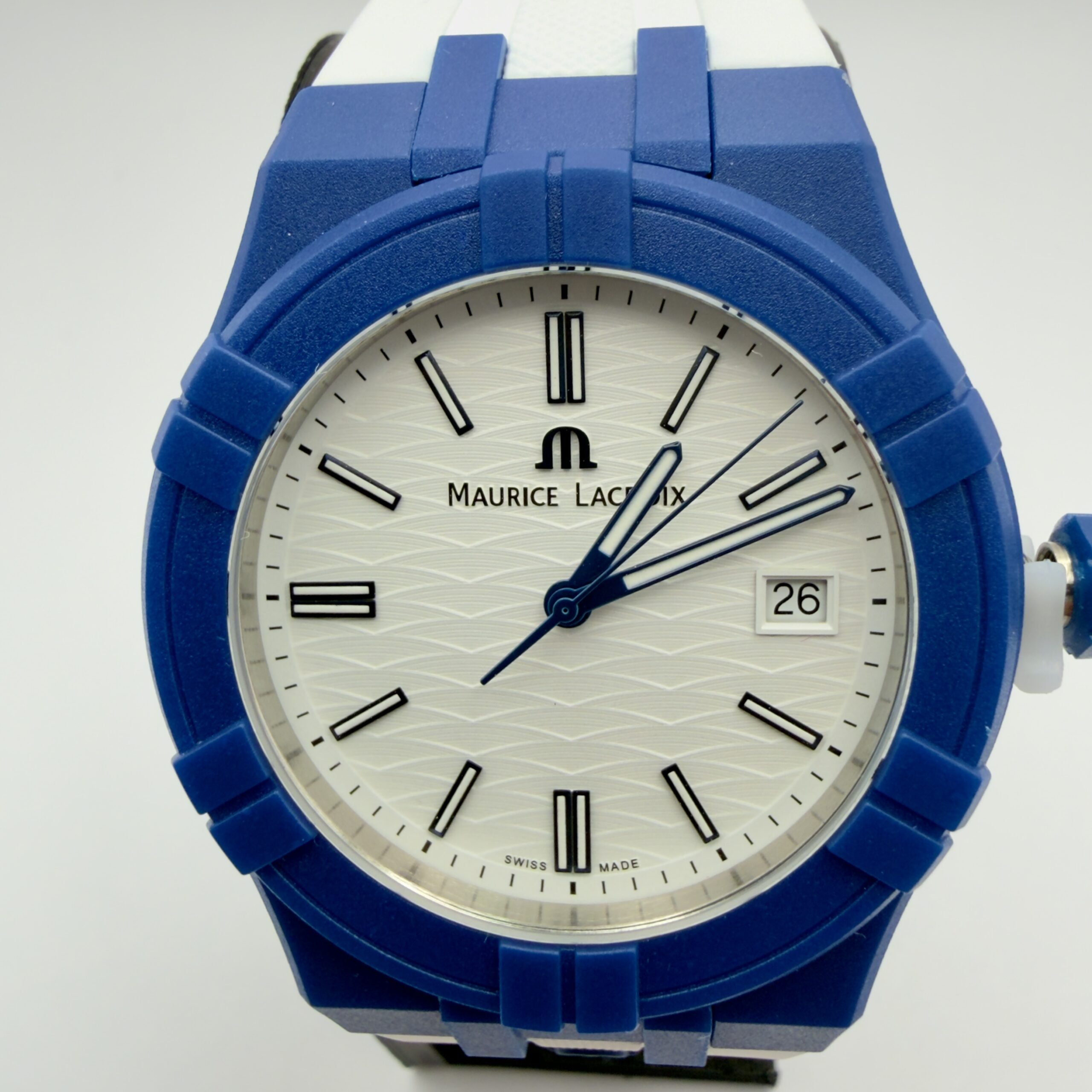 Maurice Lacroix Aikon #Tide Blue/White – Swiss Made - imagine 3