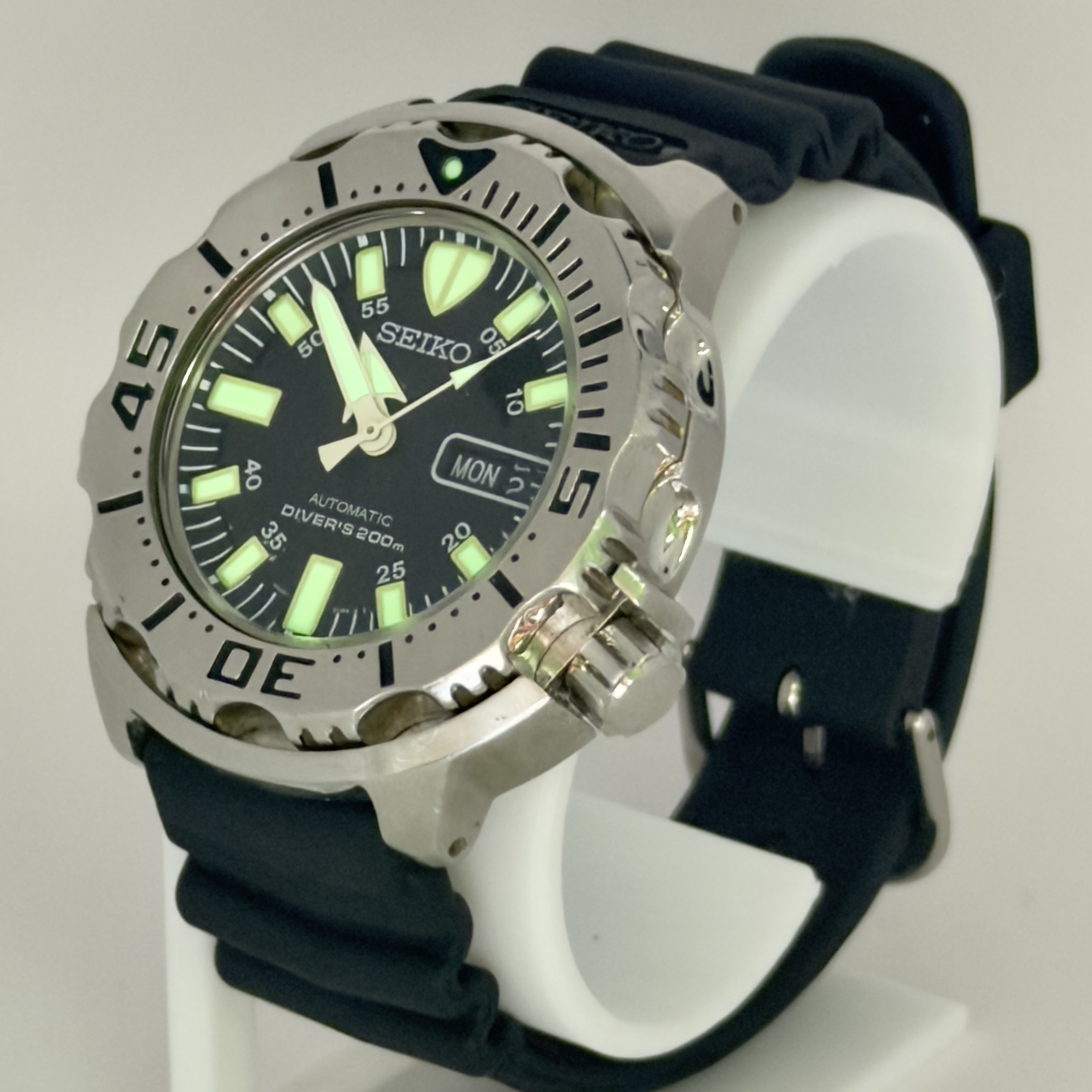 Seiko Black Monster Automatic