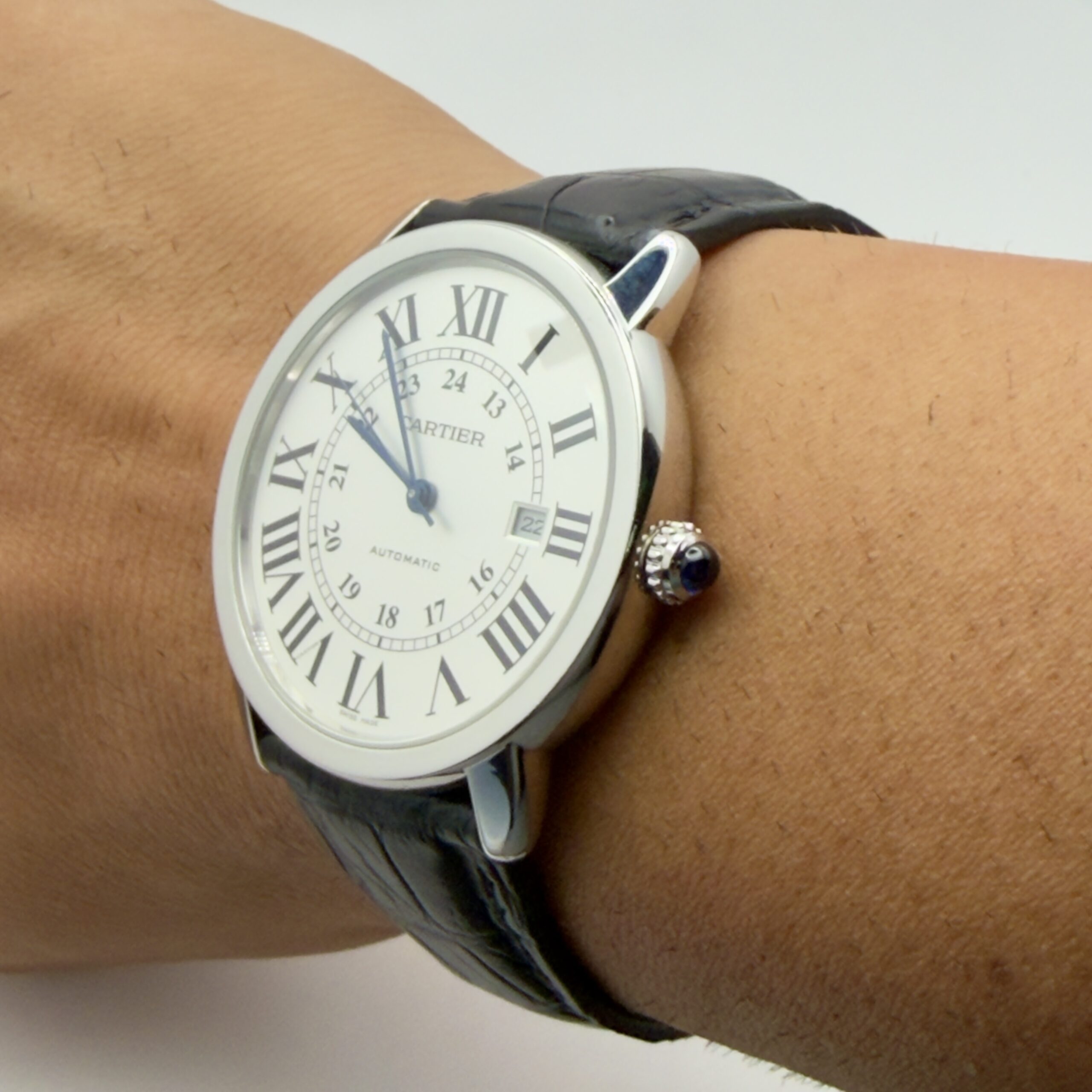 CARTIER RONDE SOLO 42 mm - imagine 11